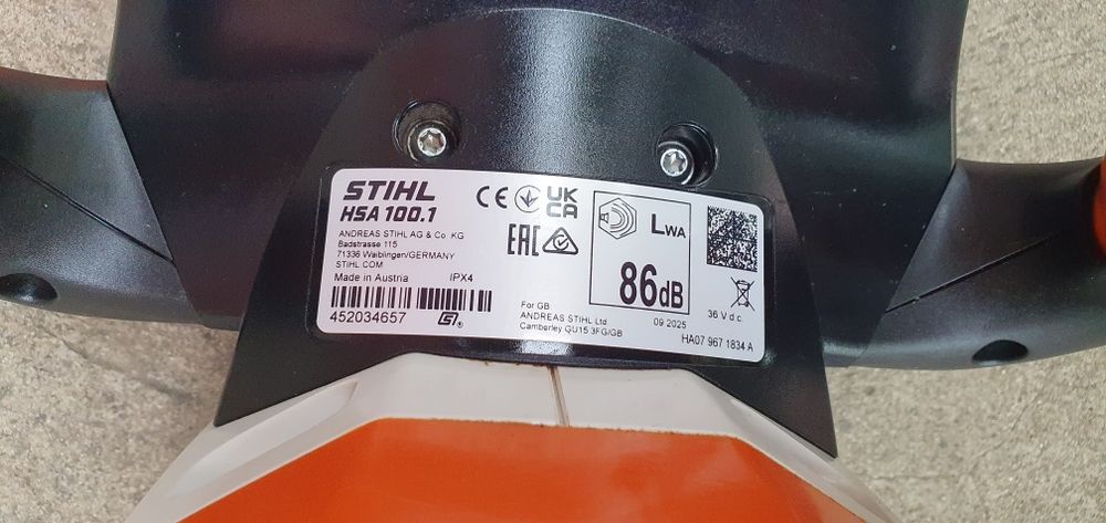 Foarfeca tuns gard viu stihl HSA.100.