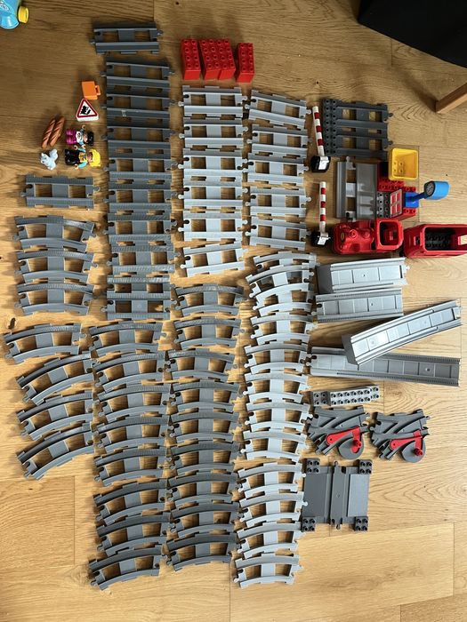 Lego Duplo влак и релси