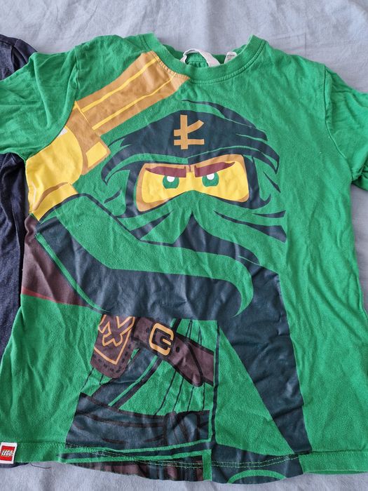 Lot 4 tricouri H&M ninjago, mar 122-128