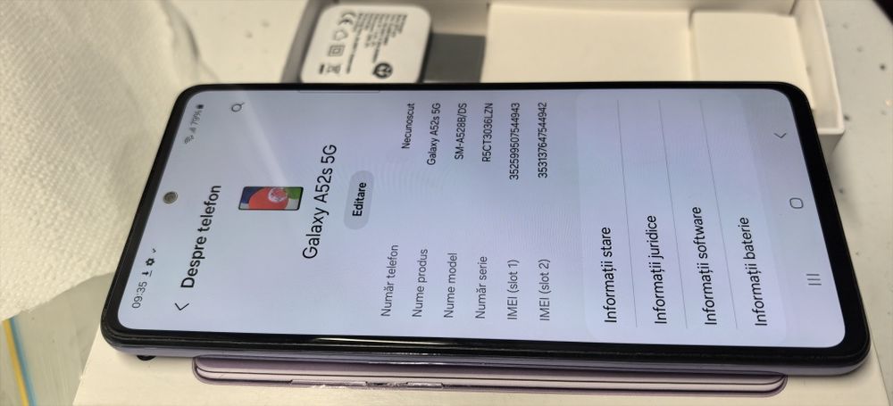 Samsung Galaxy  A52 s