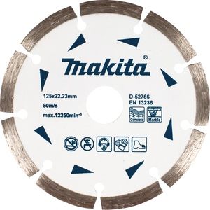 Диамантен диск за рязане на бетон Makita D-52766, 125mm