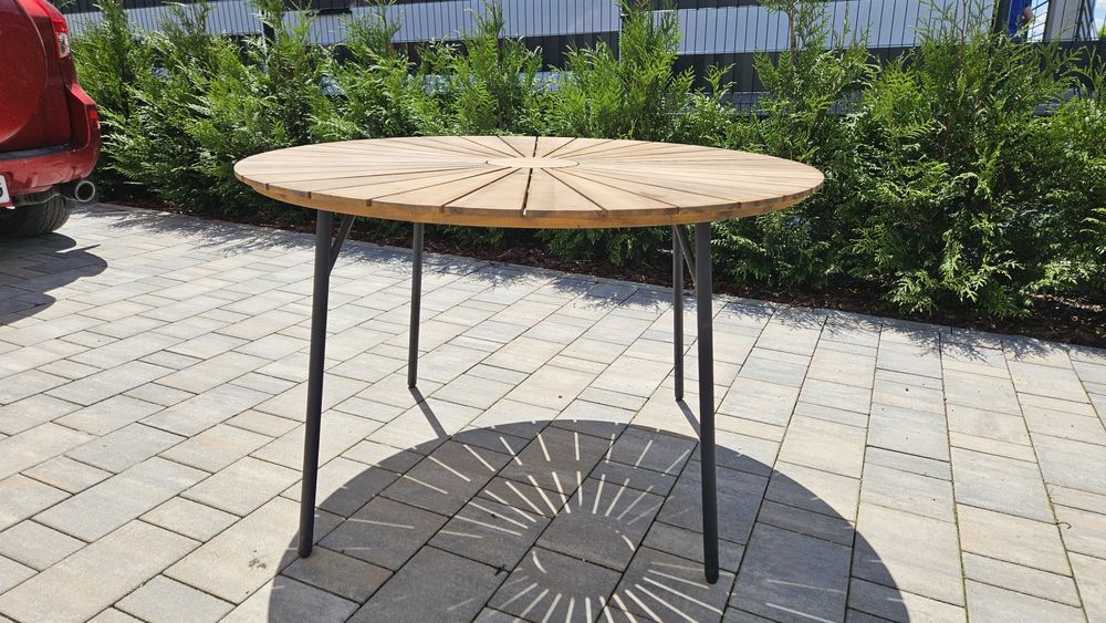 Masa rotunda lemn gardina - Jysk Jutlandia Rangstrup 120x75cm