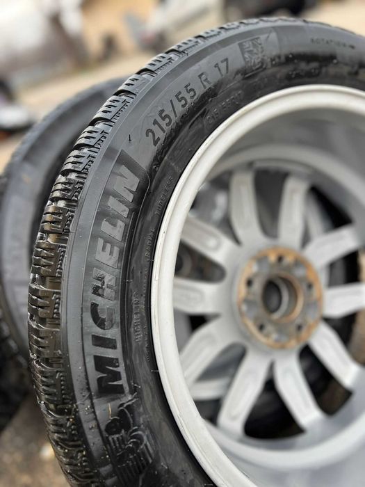 215 55 17 Зимни Гуми Michelin Alpin 6 DOT 2423 грайфер 7мм