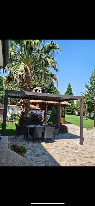 пергула-тента алуминиева