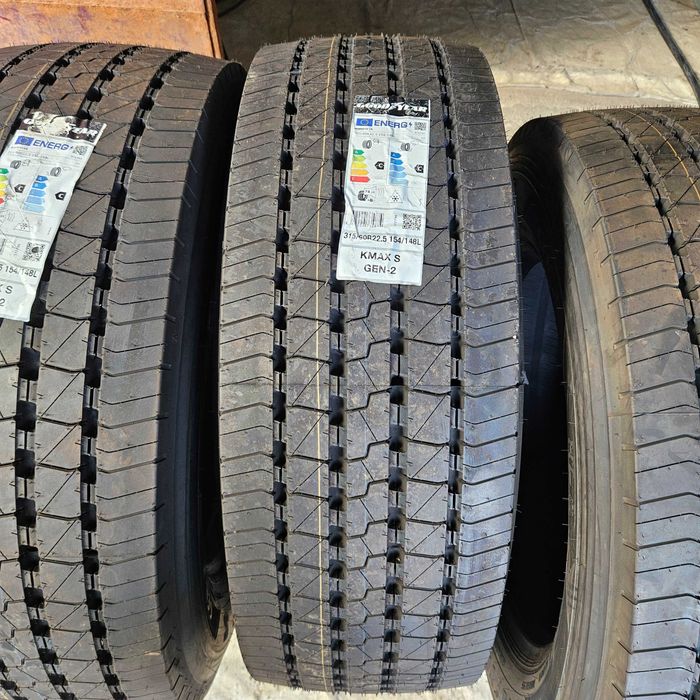 Нови предни гуми 315/60R22.5 Goodyear KMaxS Gen-2HL 154L 3PMFS DOT2025