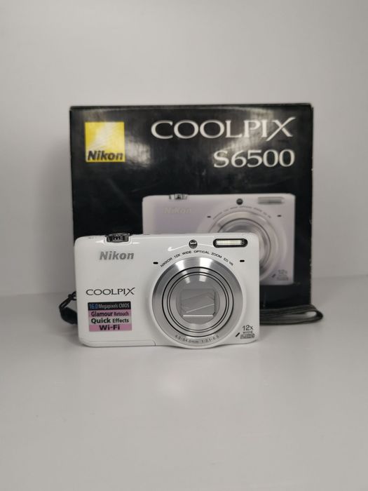 Nikon coolpix s6500 белый