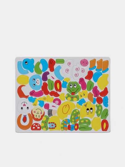 Деревянная магнитная доска для рисования.