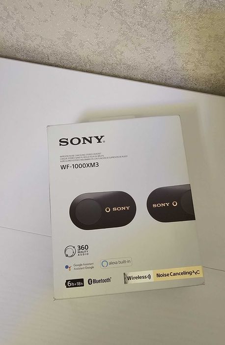 Беспроводные наушники Sony WF-1000XM3
