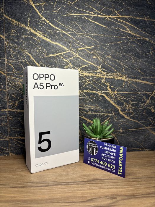 Oppo A5 Pro/Sigilat/Garantie 2Ani Centrul de Telefoane/Rate