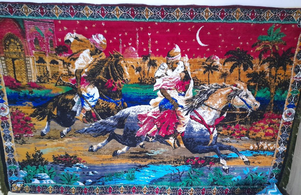 Vând carpetă stil covor cu Răpirea din Serai