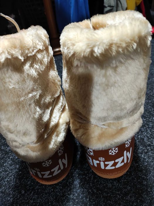 Cizmulițe cu blăniță detașabilă Grizzly