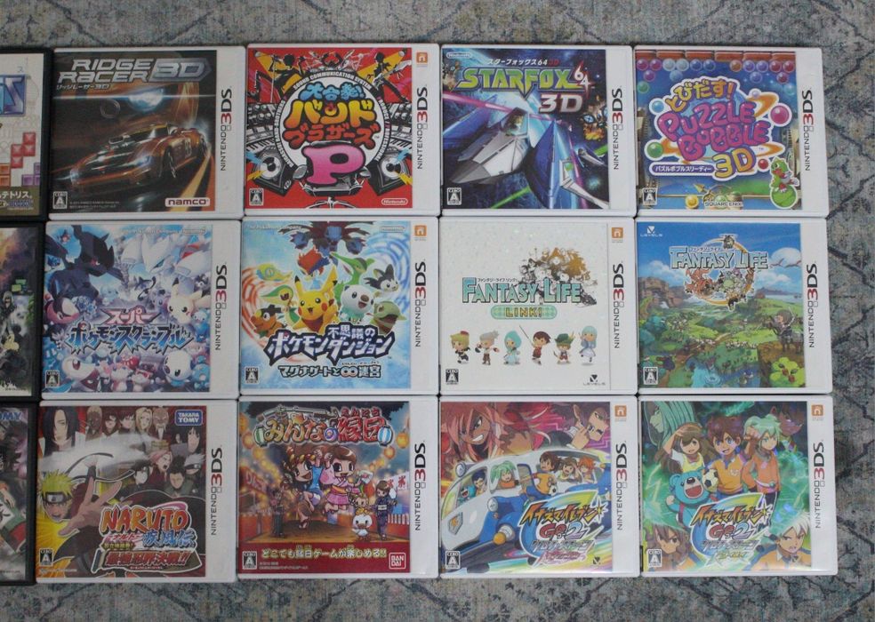 Боксы от игр Nintendo DS & Nintendo 3DS