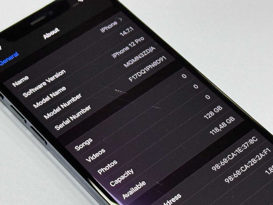 Apple iPhone 12 Pro 128GB 94%Battery Health