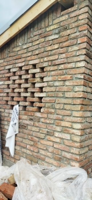 Caramida feliata din demolări