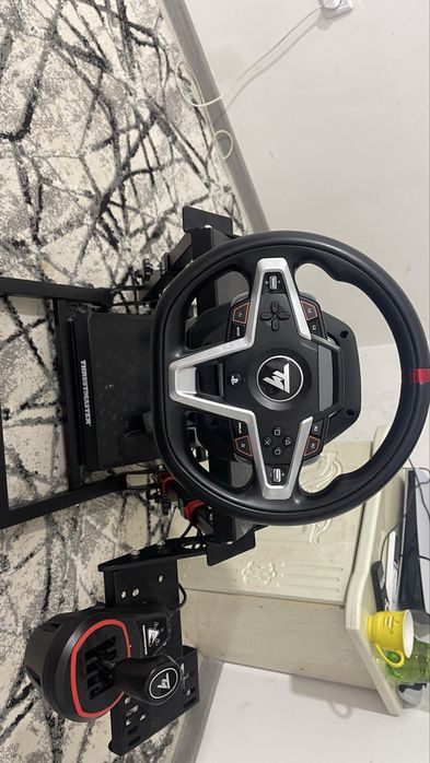 Игровой руль (Платформы: ПК, PS4, PS5) комплект