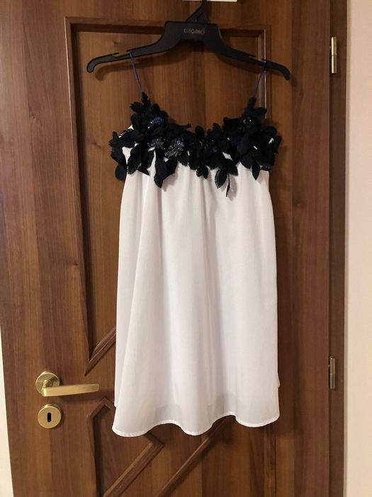 MIJEL бяла малка рокля