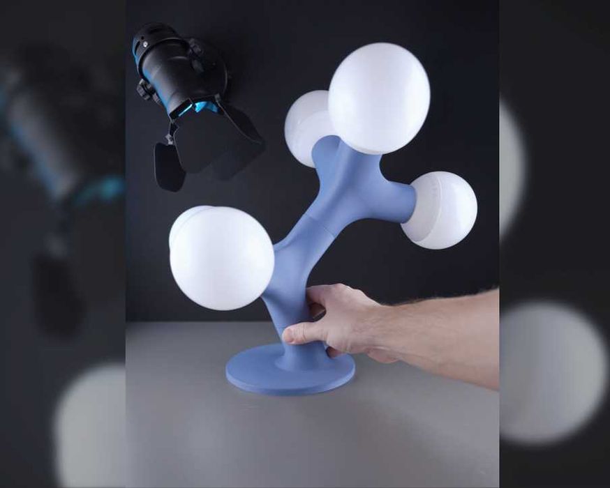 Настольные светильники "Молекула" — наука в свете стиля