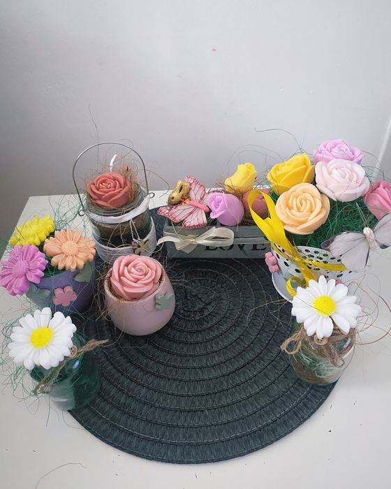 Букети от Сапунени цветя