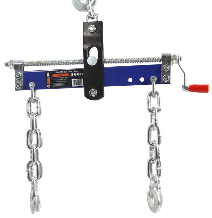 Хидравличен кран за двигатели тип “жираф” 2 тона с везна 750кг