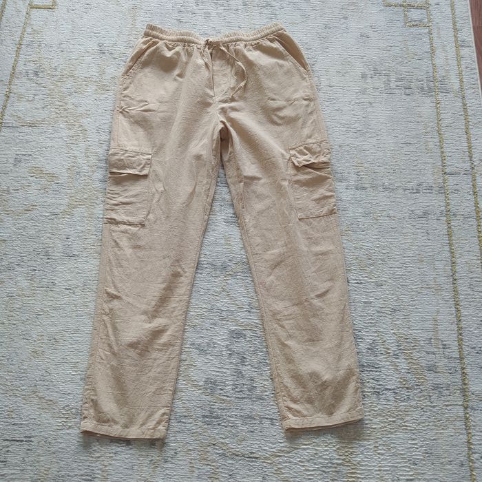 Летние льняные брюки