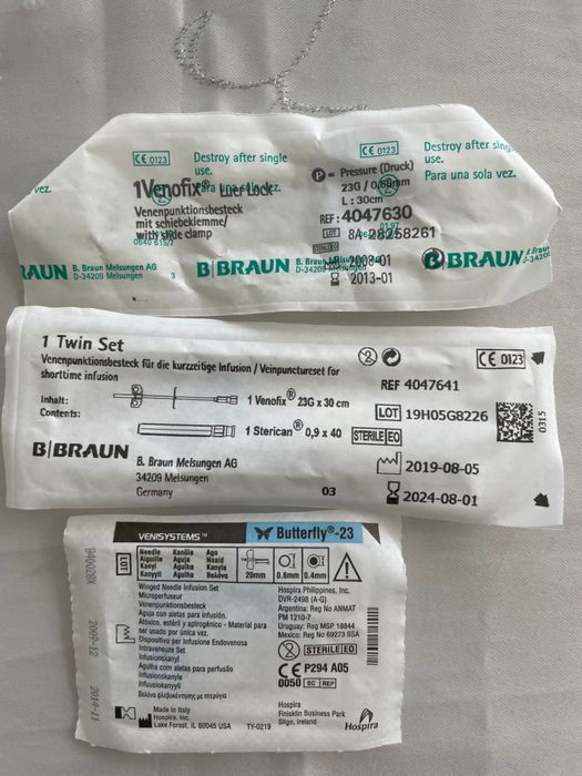 Бабочки иглы