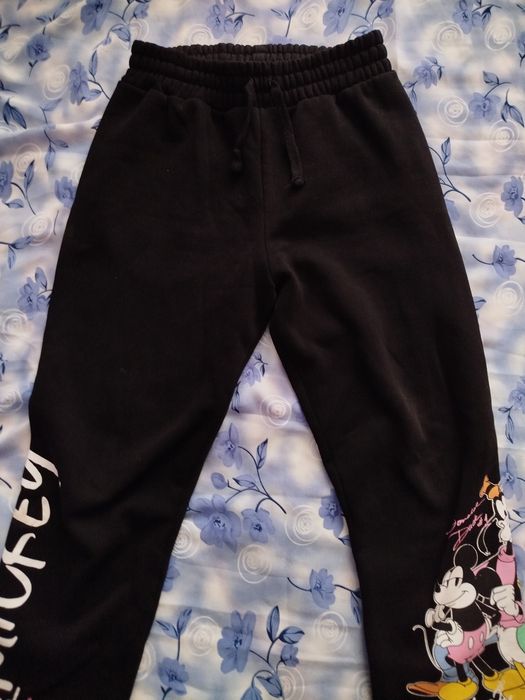 Черные стильные штаны