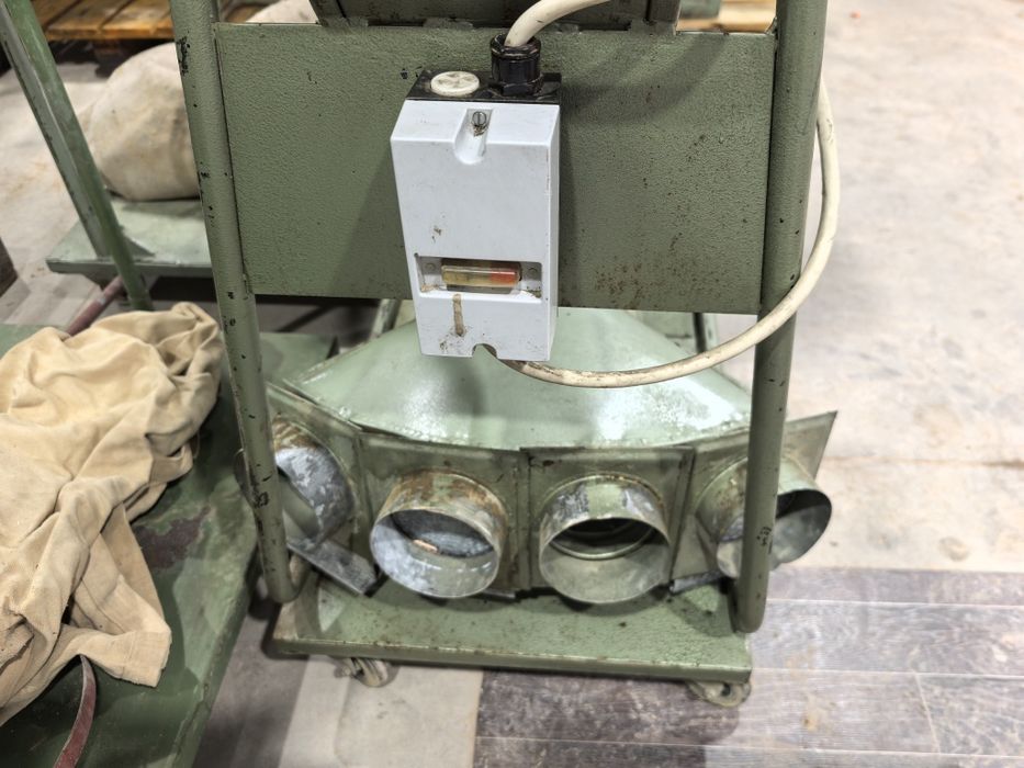 Аспирация с два чувала мот 3 кв 4000 кубика вх на засмукване 250 мм