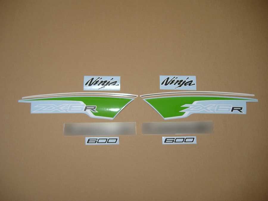 Стикери Kawasaki ZX6R Ninja 2012-2014 кавазаки 600 зх6р лепенки 2013