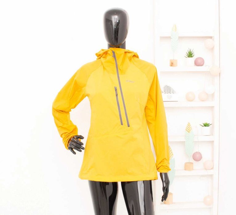 BERGANS Cecilie LT Wind Anorak дамско яке жълто с качулка ветровка S
