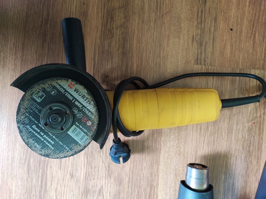 Инструменти Прахосмукачка Парксаид Ъглошайф/Пистолет за Горещ въздух/П