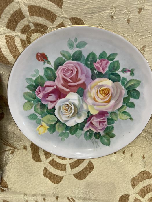 Тарелка авторская ссср . Живопись