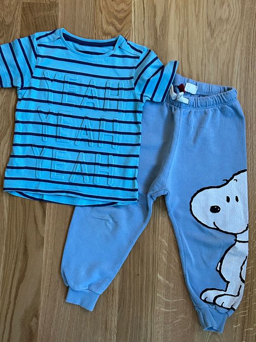 Спортен сет в синьо 4-5години за момче