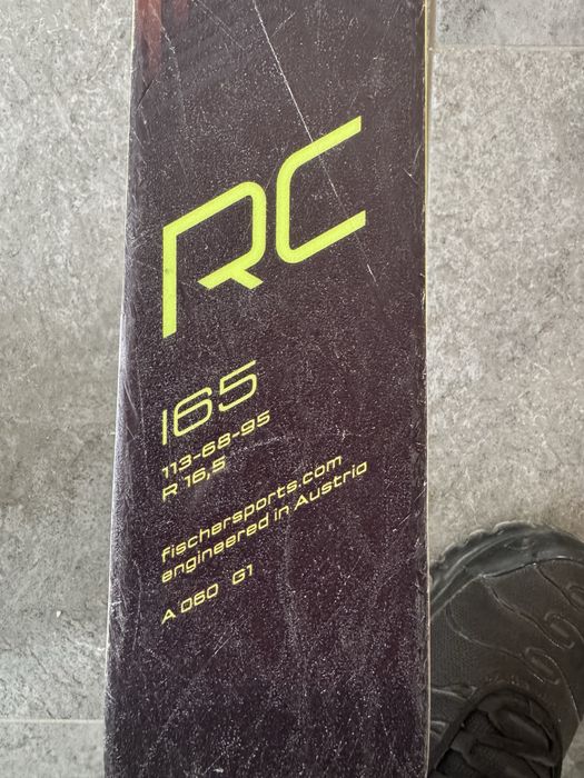 Ски Fischer rc Worldcup Rc4 165см