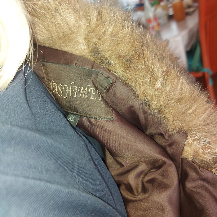 Зимно мекичко палто кафяво ХЛ