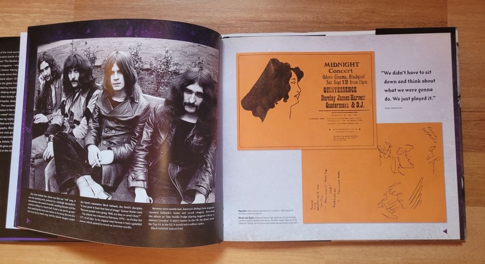 Carte "Black Sabbath: The Original Princes of Darkness"