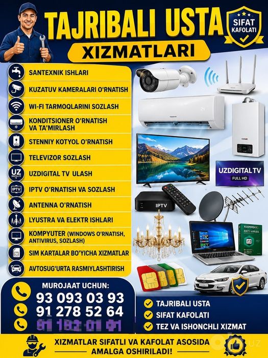 Sifatli xizmat koʻrsatish