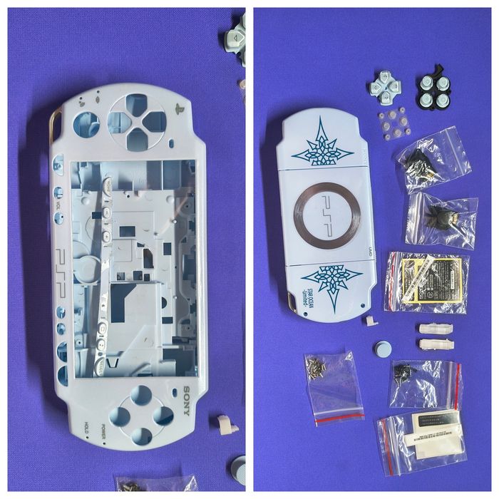 Psp 2000 кастом + 2 корпуса и куча всего