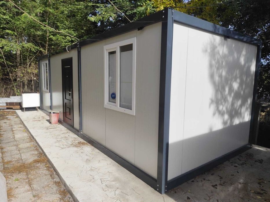 Контейнер жилищен, офис, гараж, бунгало, фургон, заведение