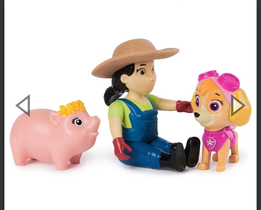 Пес Патрул - Комплект фигури: Скай и фермерката Юми - НОВ