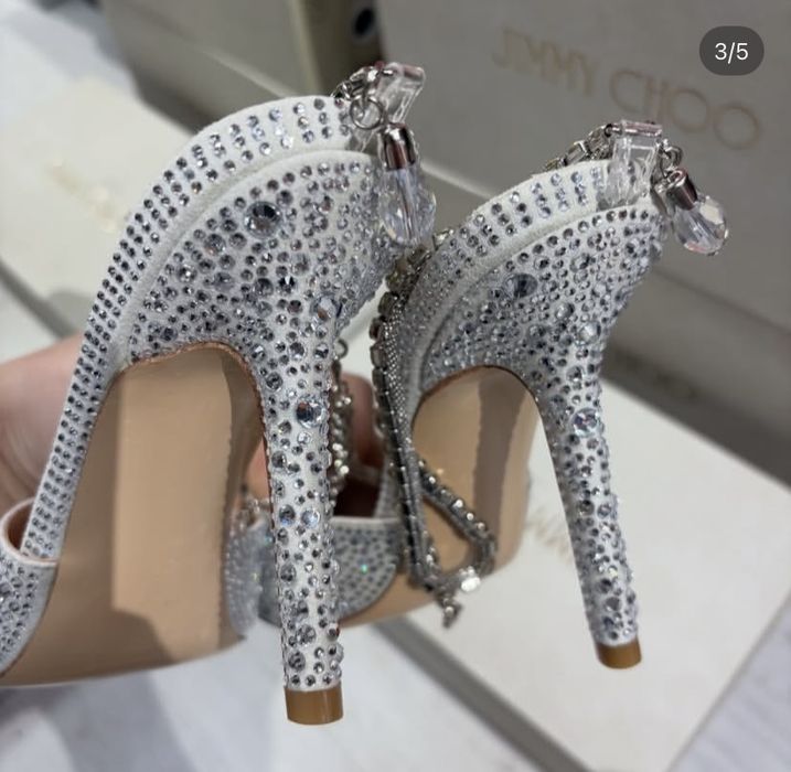 Туфли Jimmy Choo со стразами