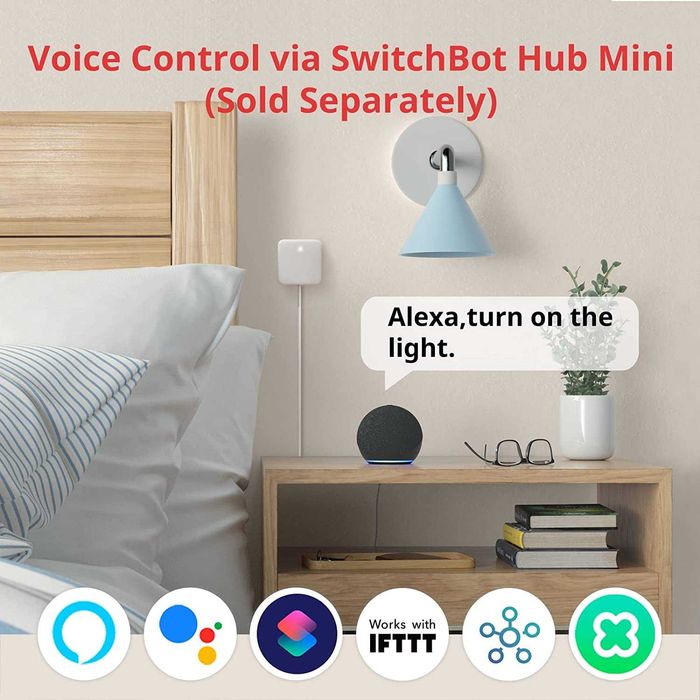 SwitchBot интелигентен бутон за превключване,Bluetooth съвм Alexa