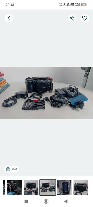 Camera Blackmagic Pocket 6K Kit