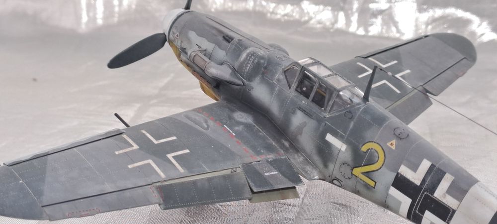 Сборная модель самолёта BF-109 G-6