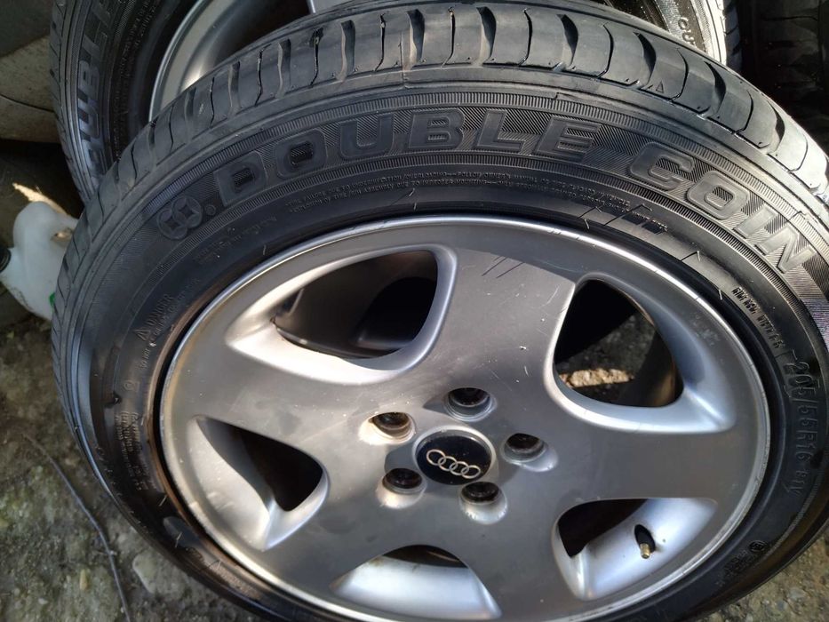 4 roti 205-55-16 vara + 4 roti de iarna.