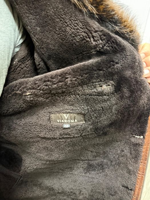 Дубленка мужская,зимняя