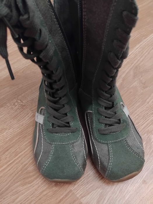 Детски ботуши от велур