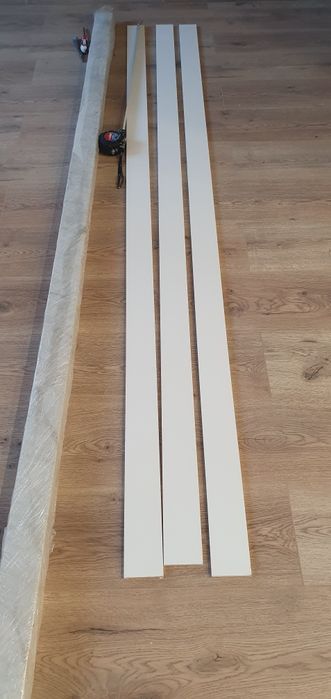 Продам обналичники белые размер 8х70х 245 см 6 шт. 8х70х215 см 12 шт