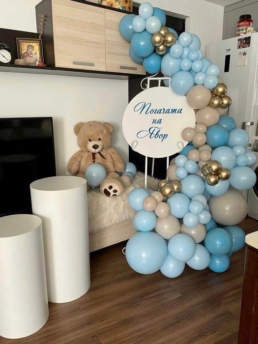 Украса за бебешка погача