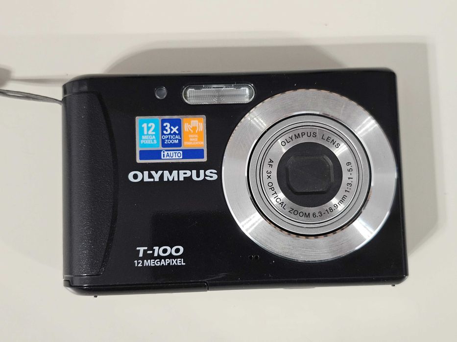 Y2K aparat foto digital compact Olympus T100 12MP 3xZoom