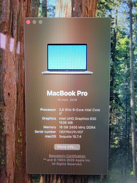 2019 MacBook Pro 15